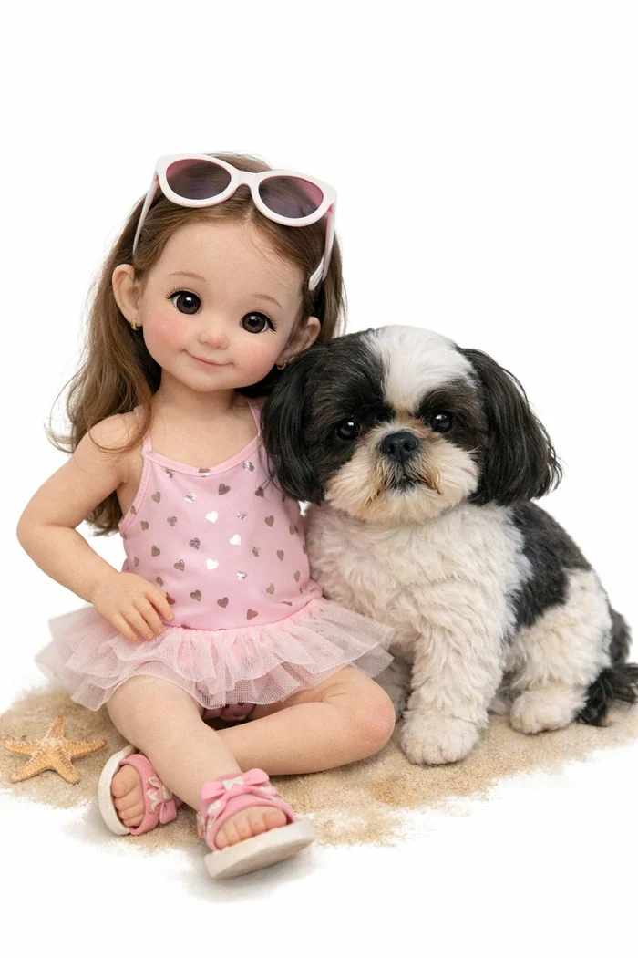 Amelie and AmePuppy