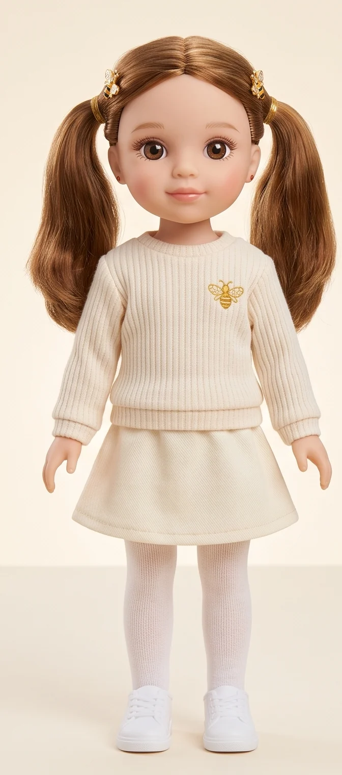 Amelie poseable doll